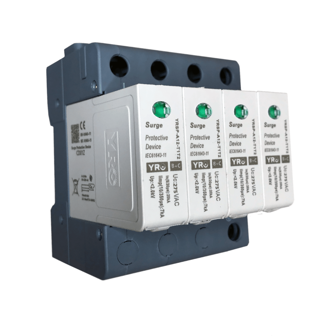 Обмежувач перенапруги YRO SP-A12 (4P) T1+T2
