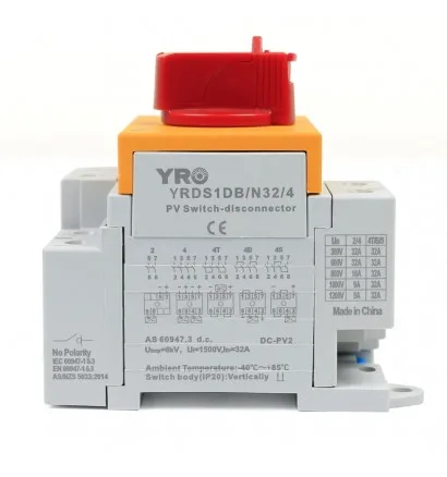 Вимикач навантаження YRO S1DB/N32/4P - Зображення 4