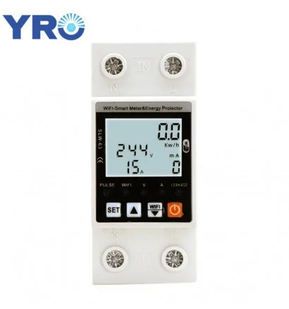 Реле напруги YRO Wi-Fi-Smart Meter & Energy Protector 63A (2P) - Зображення 6