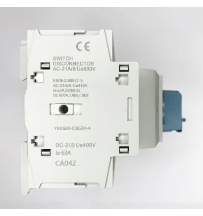 Перемикач трипозиційний YRO YRAS80-DB63R-4 - Зображення 5
