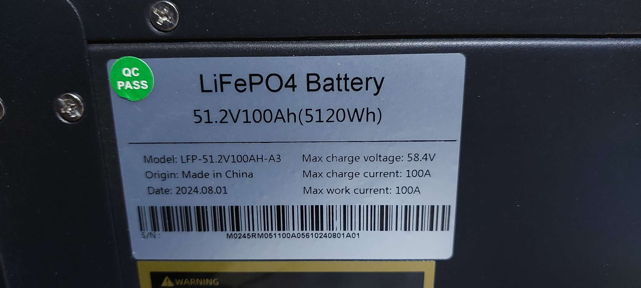 Акумуляторна батарея SUNREX LPR48V100H, 100 Ah, 51.2V LiFePO4 - Зображення 2