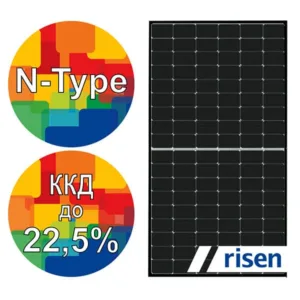 Сонячна панель 425 Вт Risen N-type RSM108-9-425N