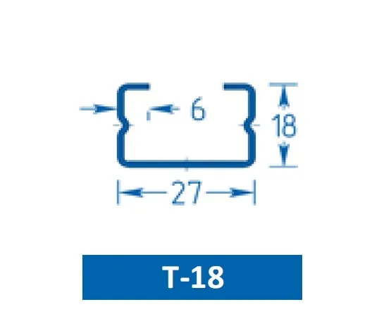Траверса монтажна Т-18, 1.0мм 140 г/м.кв. - Зображення 2