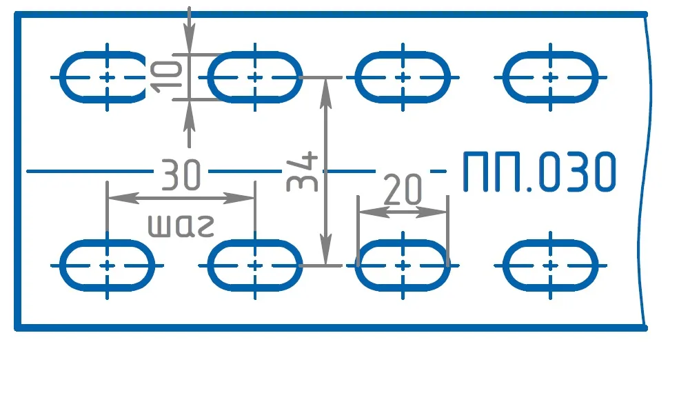 Кутик монтажний УГ 30х30, 275 г/м² (1,5 мм) - Зображення 2