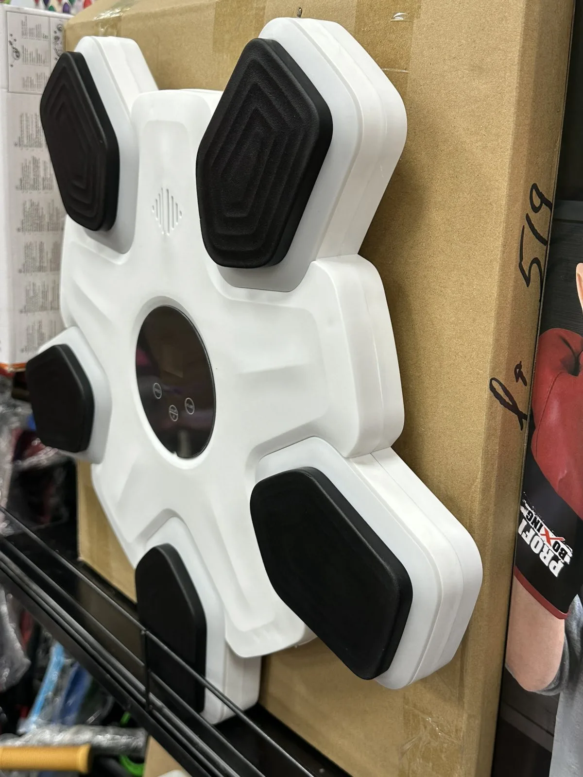 Електронний боксерський тренажер із музикою, світлом та дисплеєм SmartPunch LED Pro - Зображення 3