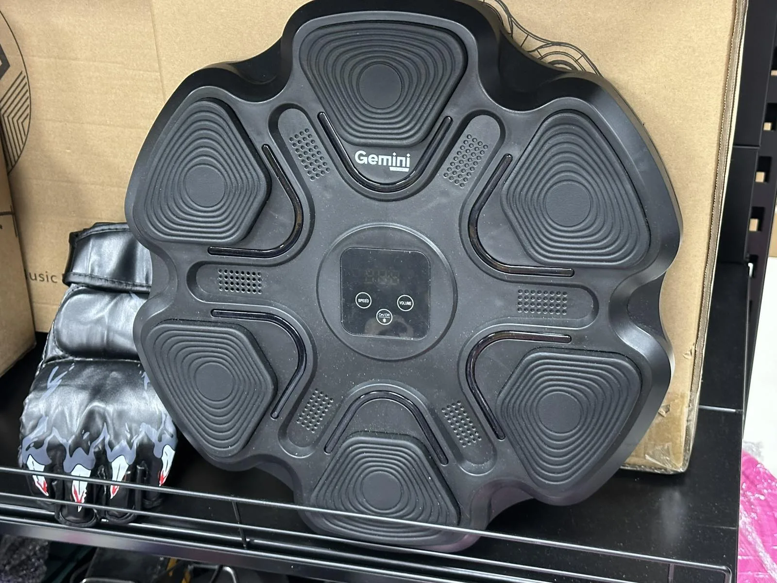 Розумний боксерський тренажер із підсвіткою та музикою SmartBox Music Pro