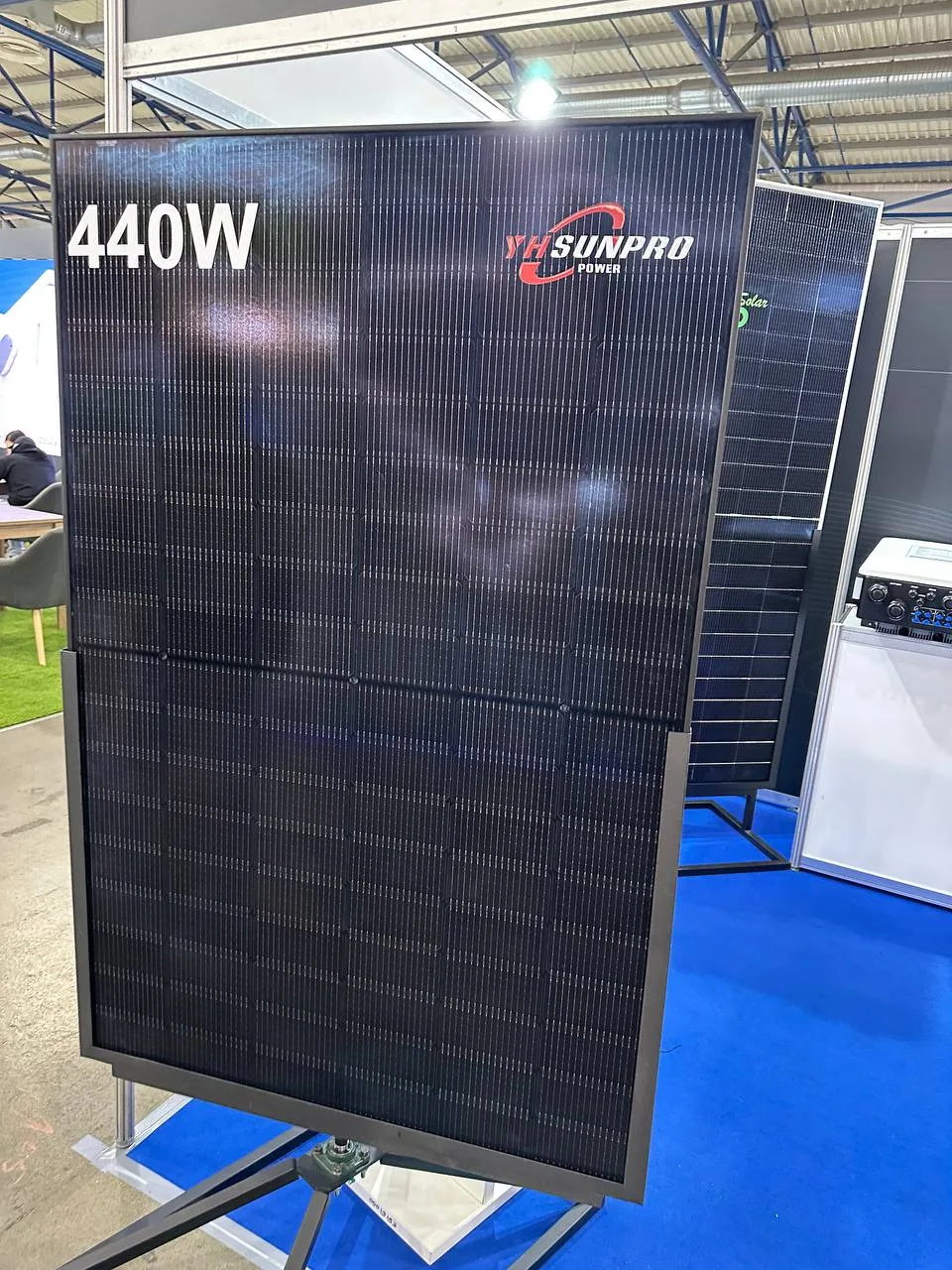 Сонячна панель SUNPRO SPDG440-N108M10, 440 Вт, full black