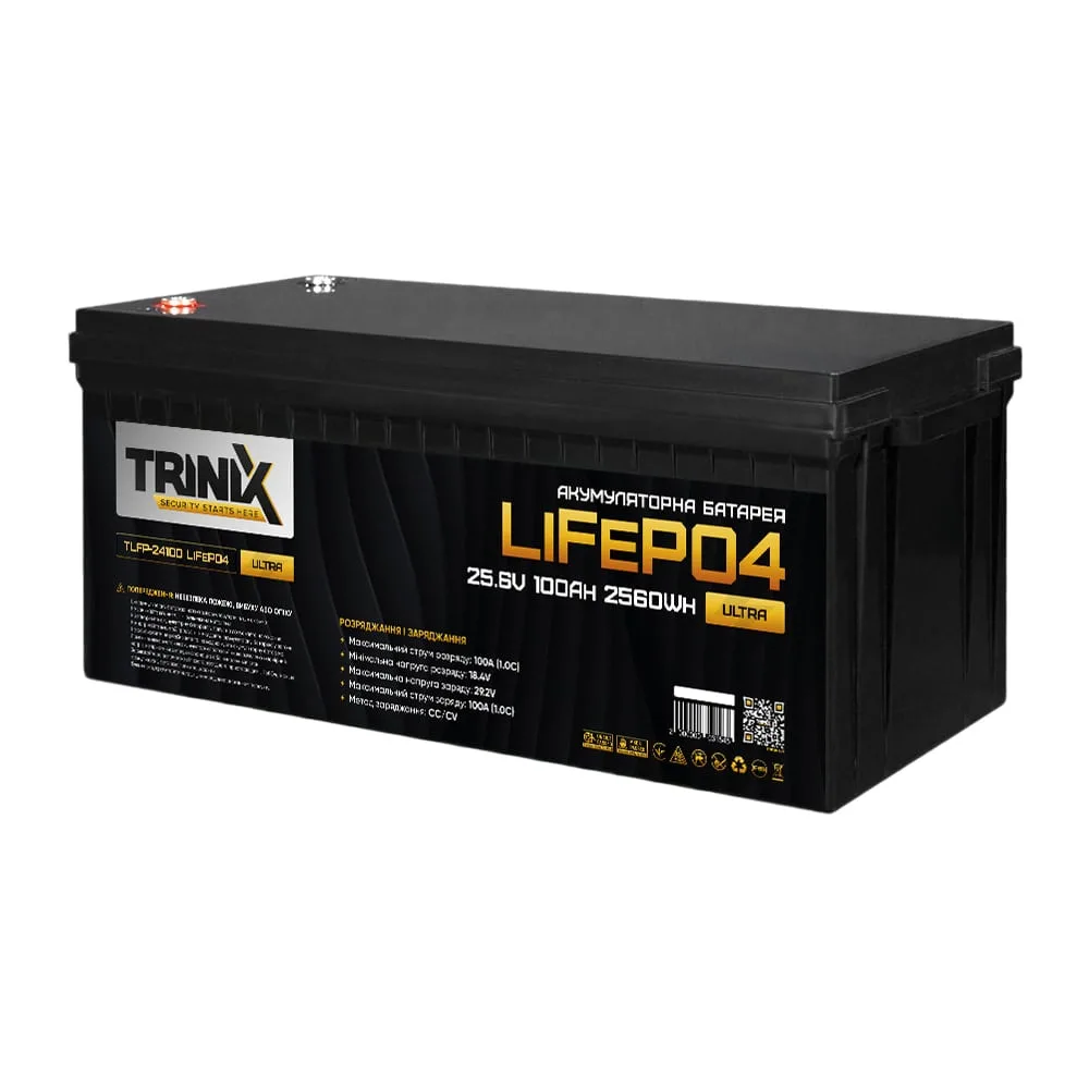 Акумуляторна батарея 100 Аг 24V TLFP-24100 Ultra LiFePO4 TRINIX