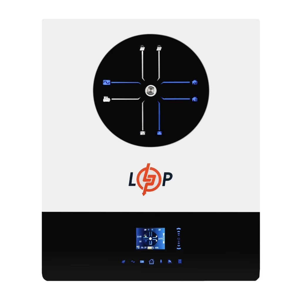 Гібридний сонячний інвертор LPW-MAXII-ULTRA 8000VA (8000Вт) 48V 150A MPPT 90-450V ON-OFF GRID, LogicPower - Зображення 5