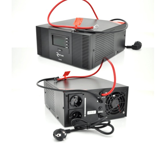 ДБЖ RITAR з правильною синусоїдою RTSWrl-600 (420 Вт), 12 В - Зображення 2