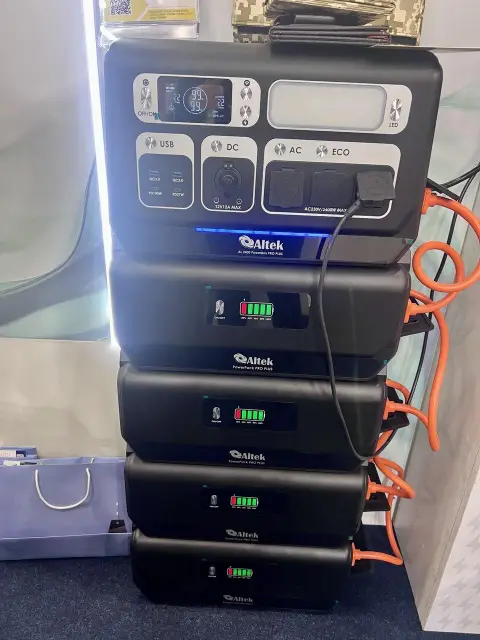 Портативна електростанція PowerPack PRO PLUS 2048 Вт·год, Altek - Зображення 4