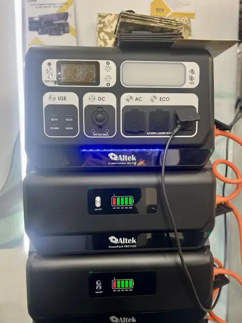 Портативна електростанція PowerPack PRO PLUS 2048 Вт·год, Altek - Зображення 5