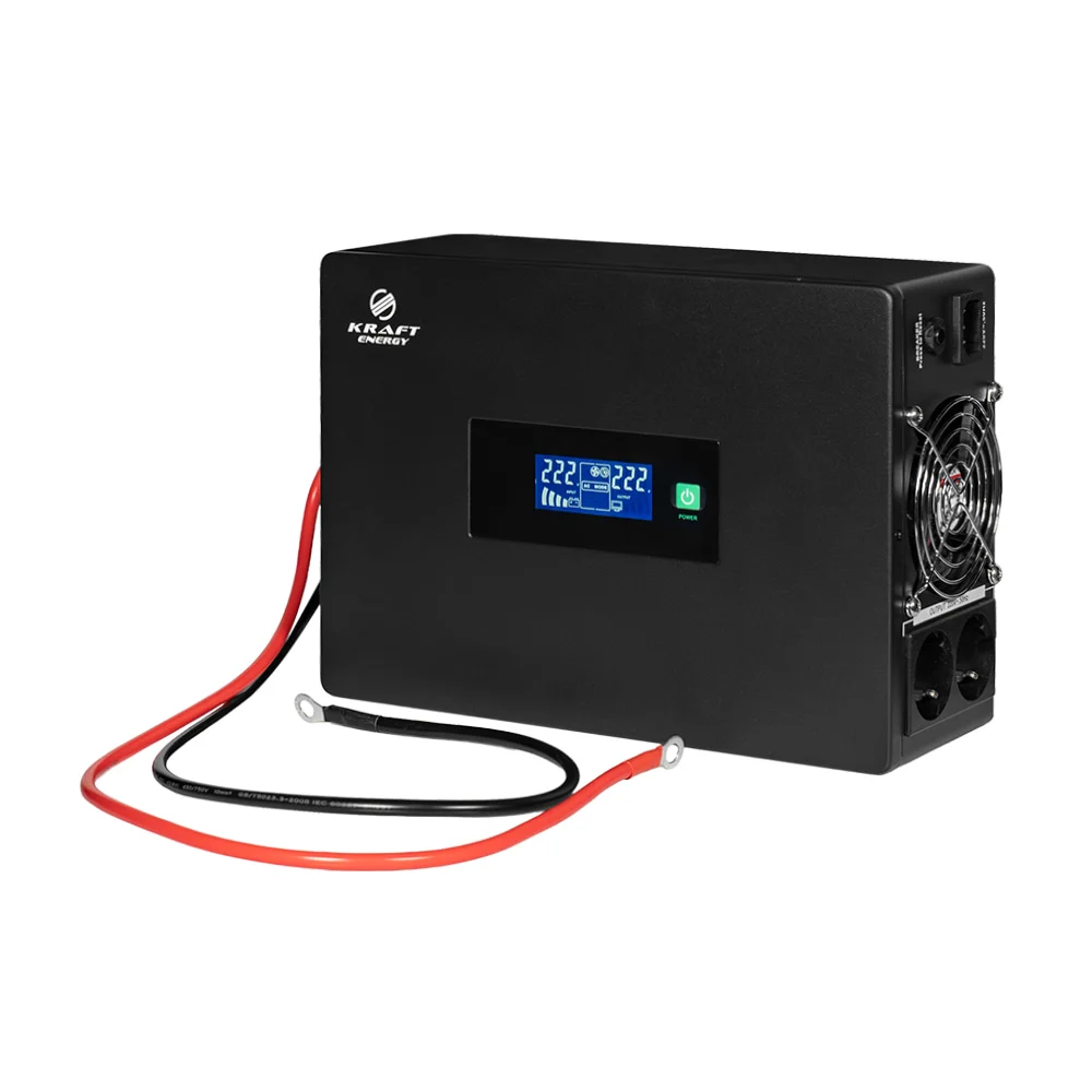 Високочастотний інвертор Kraft KRF-SAVR1500VA/1.5kW, 24 В, 1500 Вт - Зображення 2