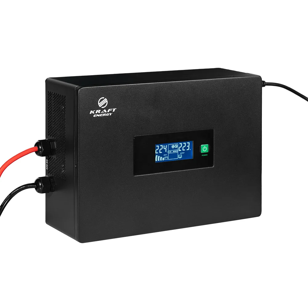 Високочастотний інвертор Kraft KRF-SAVR1500VA/1.5kW, 24 В, 1500 Вт - Зображення 3
