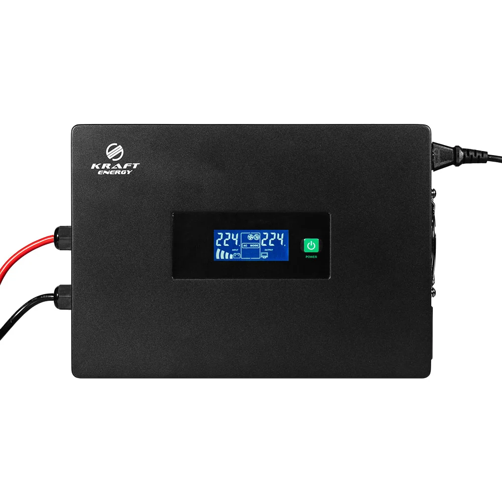 Високочастотний інвертор Kraft KRF-SAVR1500VA/1.5kW, 24 В, 1500 Вт - Зображення 4