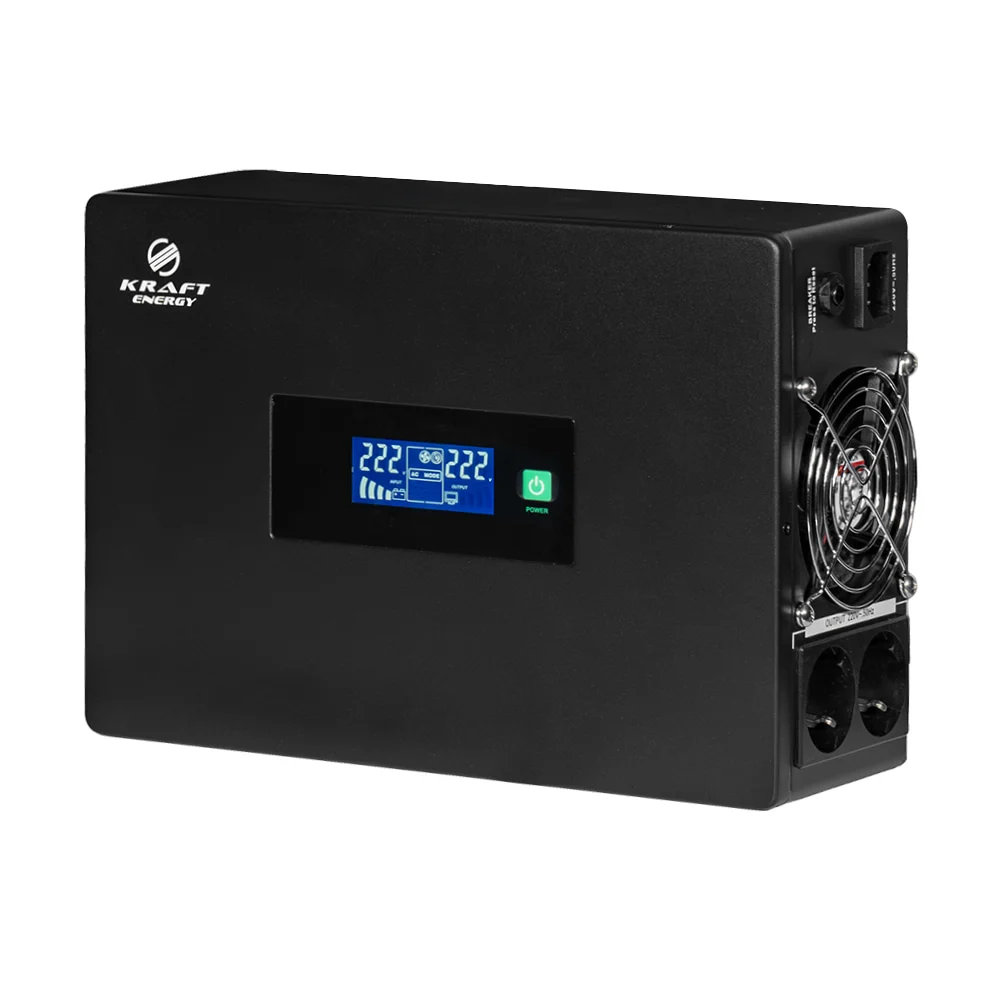Високочастотний інвертор Kraft KRF-SAVR1500VA/1.5kW, 24 В, 1500 Вт