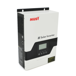 Гiбрiдне ДБЖ MUST PV18-1012VPM, 1000W, 12V, ток заряда 10-20A, 170-280V, MPPT (60А, 105 Vdc)