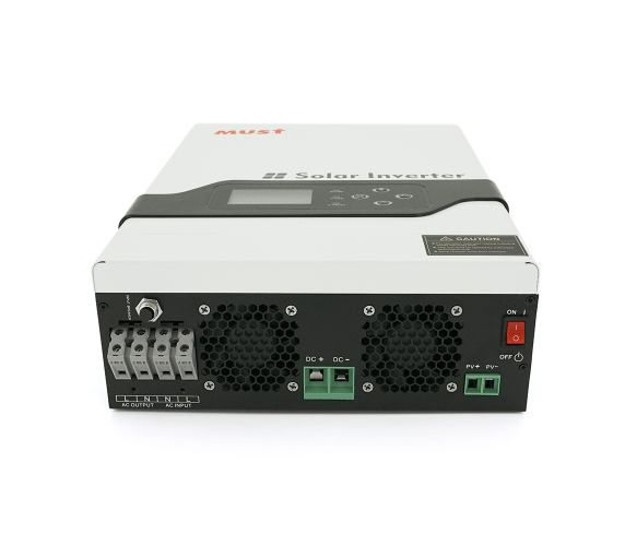 Гібридний інвертор MUST PV18-3224VPM II, 3200 Вт, 24 В, MPPT 60 А - Зображення 3