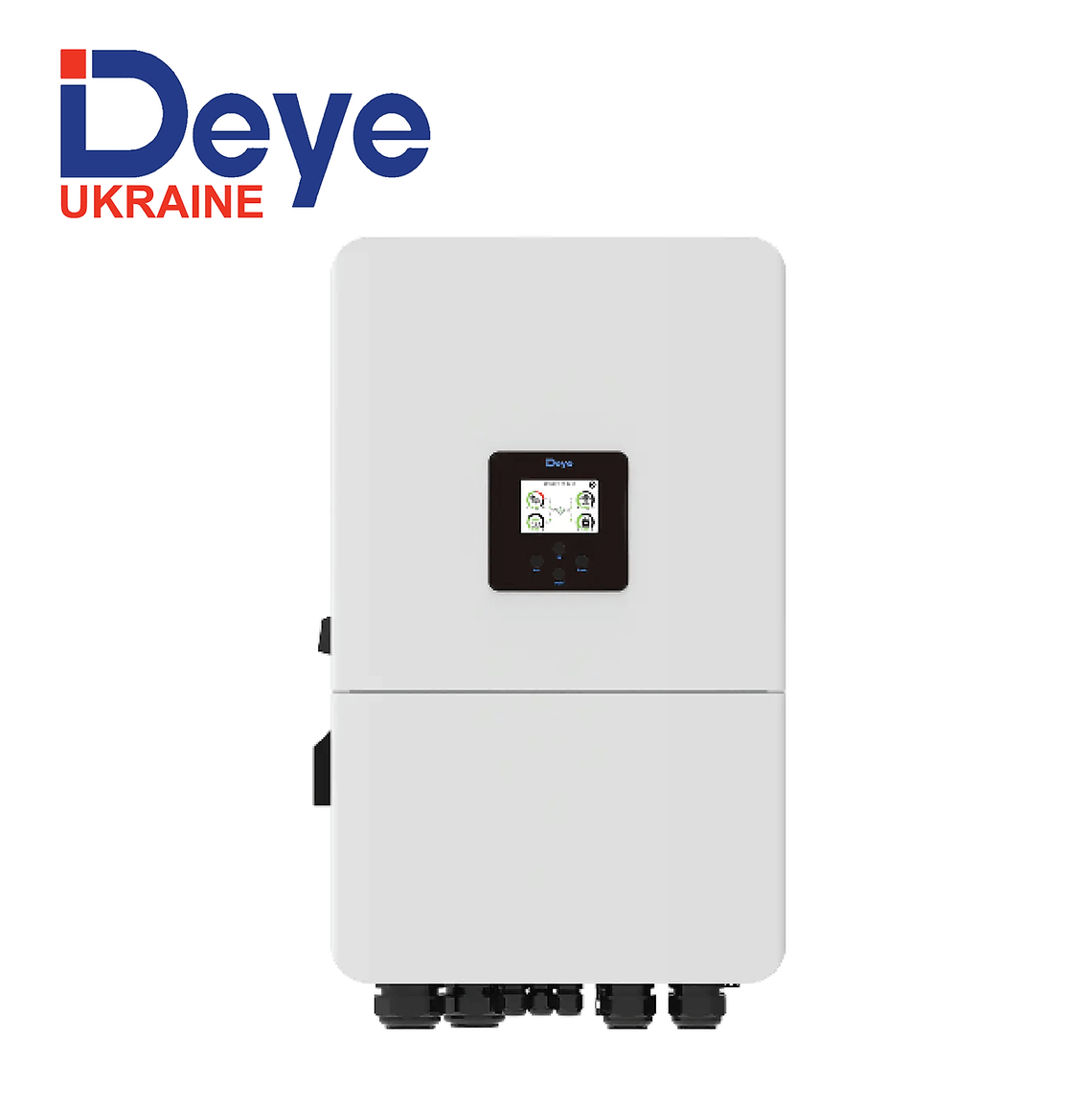 Гібридний інвертор Deye SUN-12K-SG05LP3-EU-SM2, 12 кВт, 48 В, 2 MPPT, Wi-Fi, 220/380 В, трифазний - Зображення 2