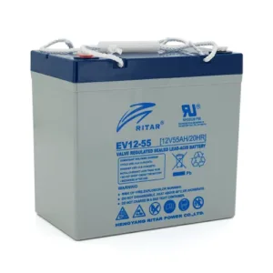Тяговий акумулятор RITAR EV12-55 12V 55Ah (M5)