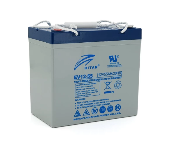Тяговий акумулятор RITAR EV12-55 12V 55Ah (M5)