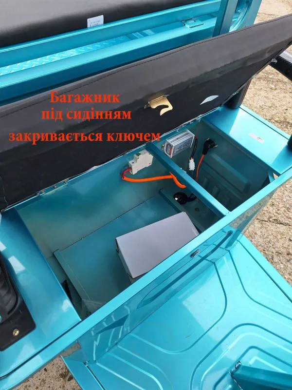 Електричний трицикл Геркулес ET-M160 (без АКБ) - Зображення 25