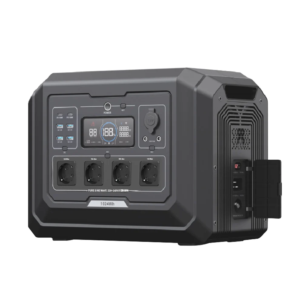 Портативна зарядна станція OUPES S1 2000W LiFePO4 1024Wh