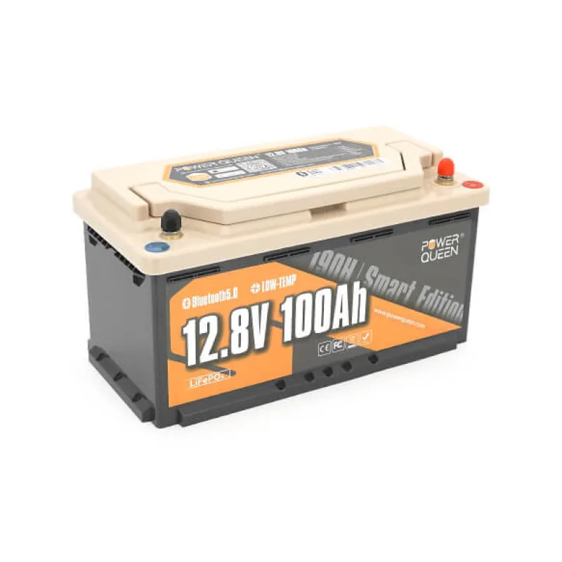 Акумулятор LiFePO4 Power Queen 12.8V 100Ah H190