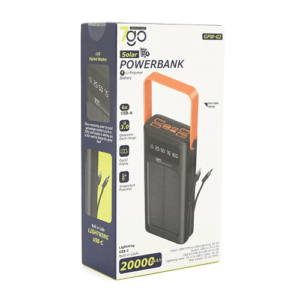 Powerbank 7GO GPW-02 20000mAh Solar