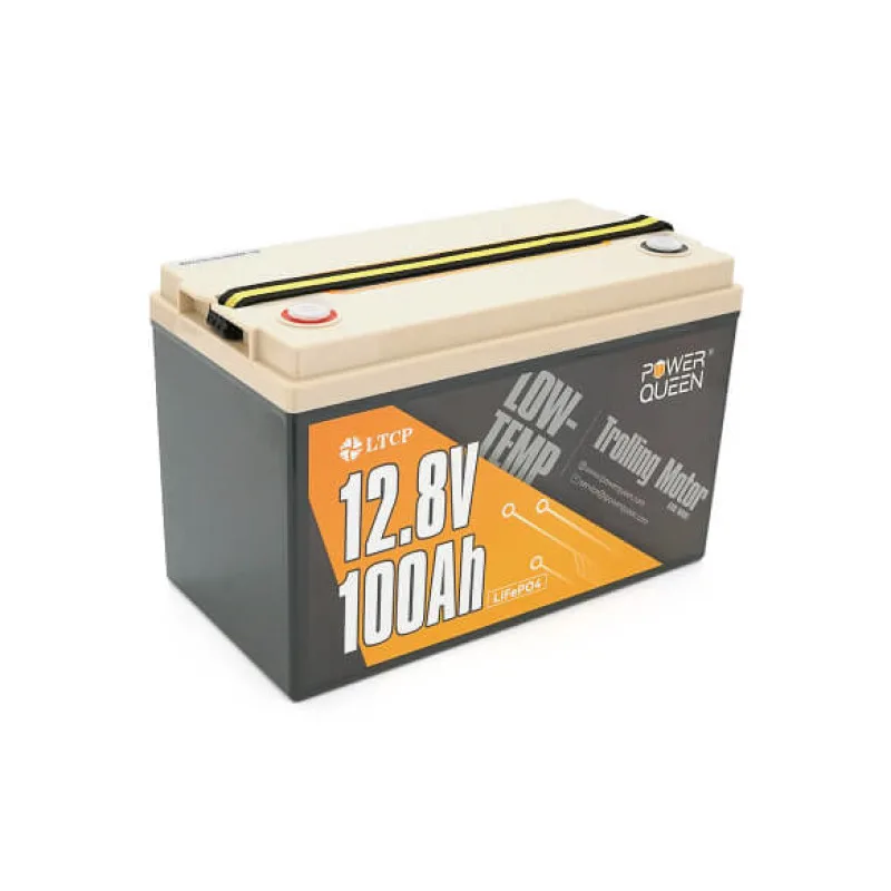 Акумуляторна батарея LiFePO4 Power Queen 12.8V 100Ah Low-Temp - Зображення 2