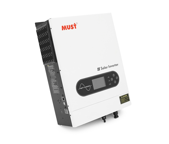 Гiбрiдне ДБЖ MUST PV18-8048PRO II, 8000 Вт, 48 В, PV 24000W, ток заряда 1-120А, 160-275V, MPPT (120А, 90-430 Vdc)