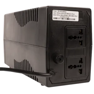 ДБЖ Hikvision DS-UPS600EU, 600 ВА, 360 Вт LED, 2xUniversal socket