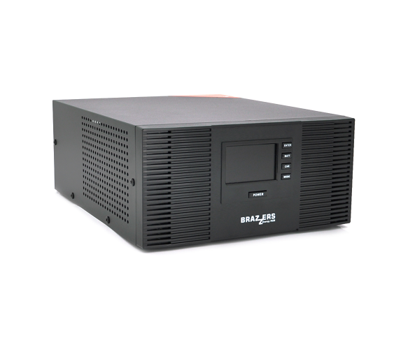 ДБЖ BRAZZERS BRSW-LFP-1000-12 (800Вт), під зовнішній АКБ 12V(LiFePo4GELAGM), струм заряду 1020A, BOX