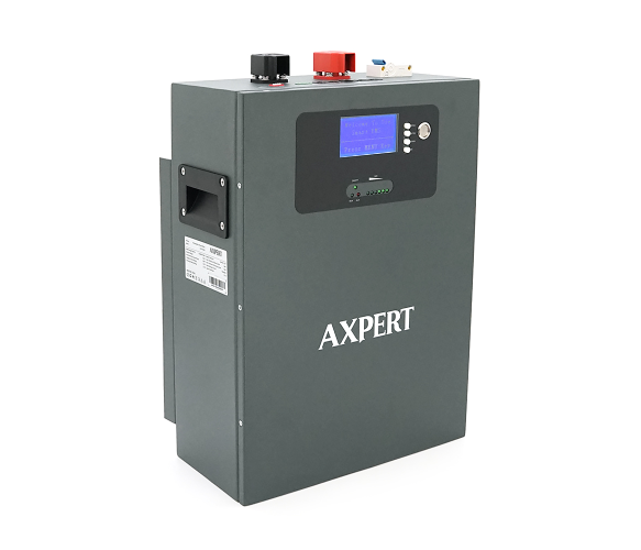 Акумуляторна батарея AXPERT LiFePO4, 25.6 В ,100 Аг, 2,56 kWh, BMS 100 A, 6000 cycle