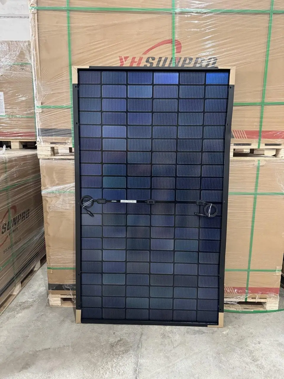 Монокристалічна сонячна панель SPDG475-N120M10, SunPro, 475 Вт, Bifacial, TOPCon, Double Glass