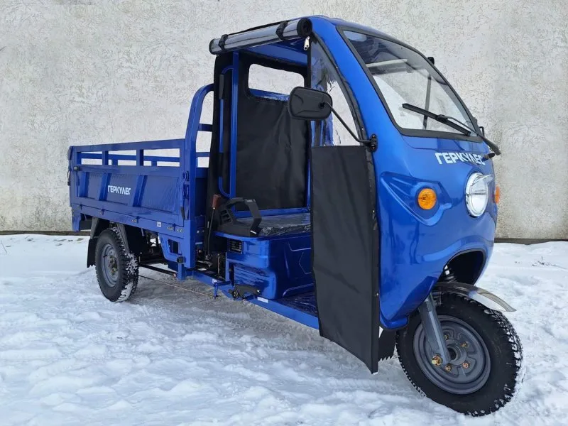 Вантажний електричний трицикл Геркулес T3 Electro C (з АКБ), самоскид - Зображення 8