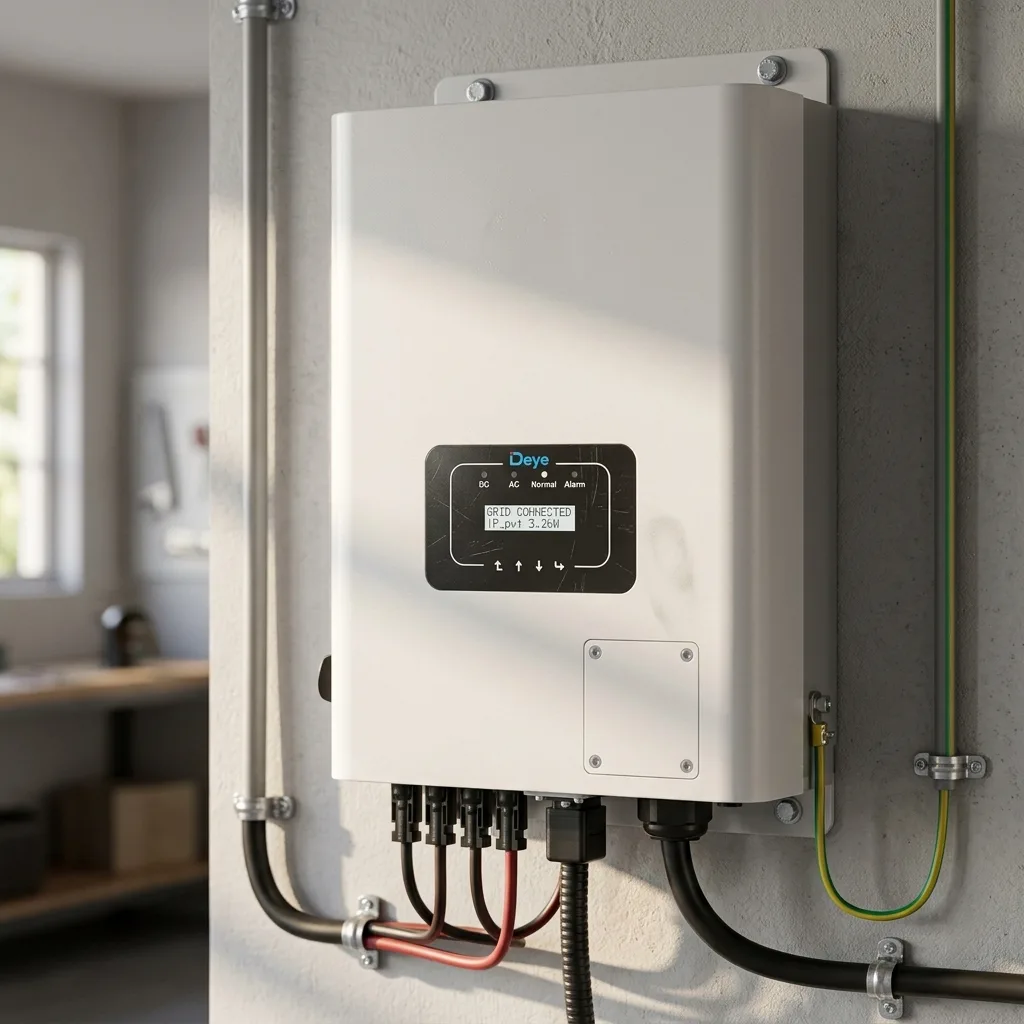 Мережевий інвертор SUN-25K-G04 Deye WiFi (25 kW, 3 фази, 2 MPPT)