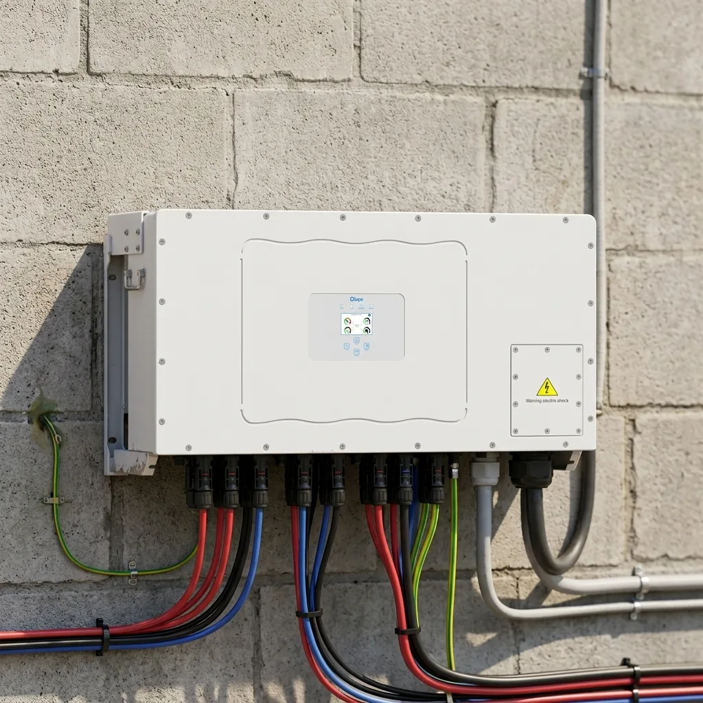 Мережевий інвертор SUN-125K-G Deye WiFi (125 kW, 3 фази, 8 MPPT)