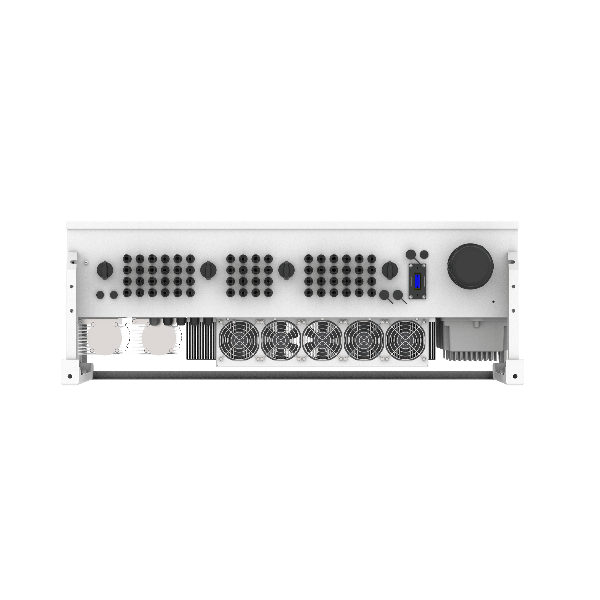Мережевий інвертор SUN-125K-G Deye WiFi (125 kW, 3 фази, 8 MPPT) - Зображення 4