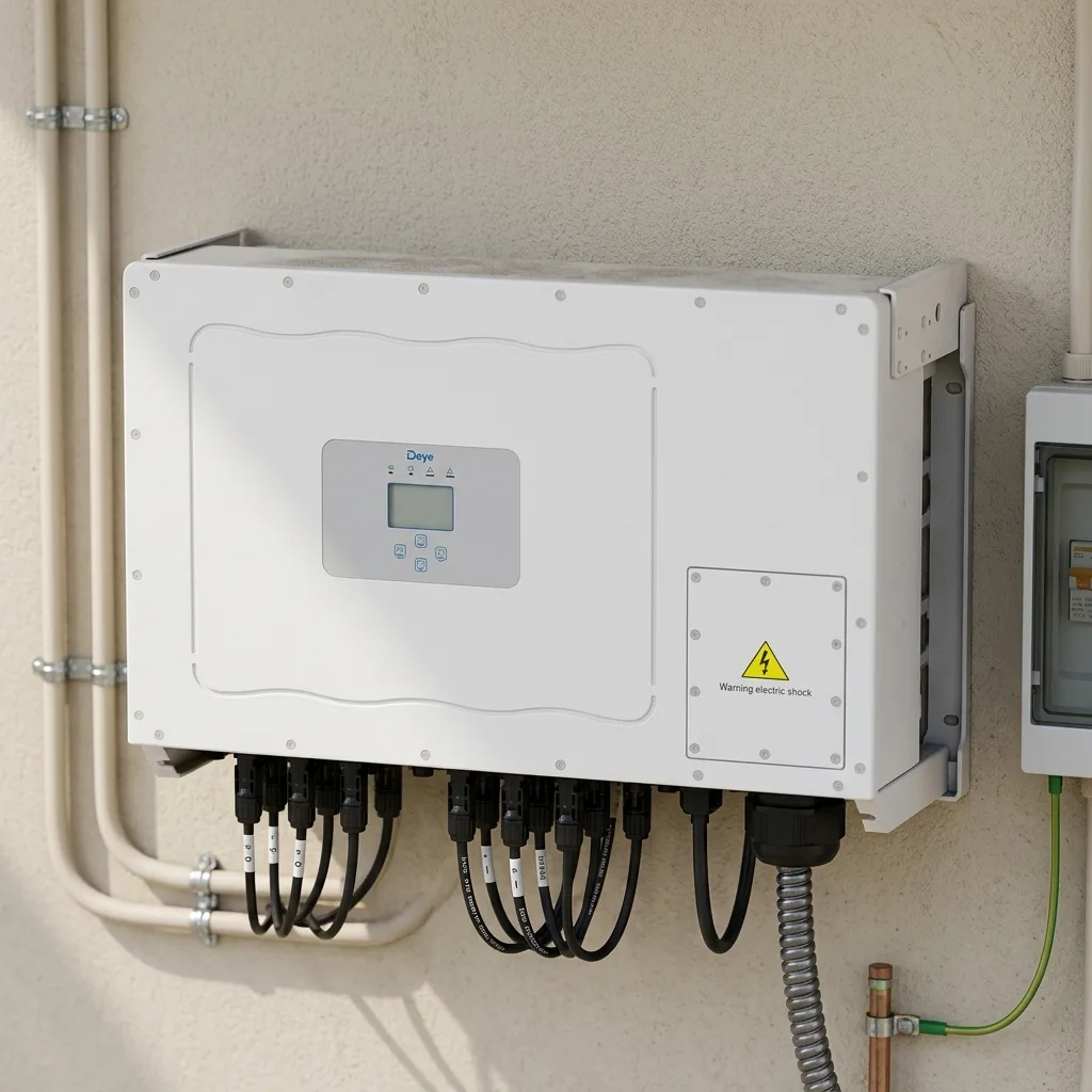 Мережевий інвертор SUN-100K-G Deye WiFi (100 кВт, 3 фази, 6 MPPT)