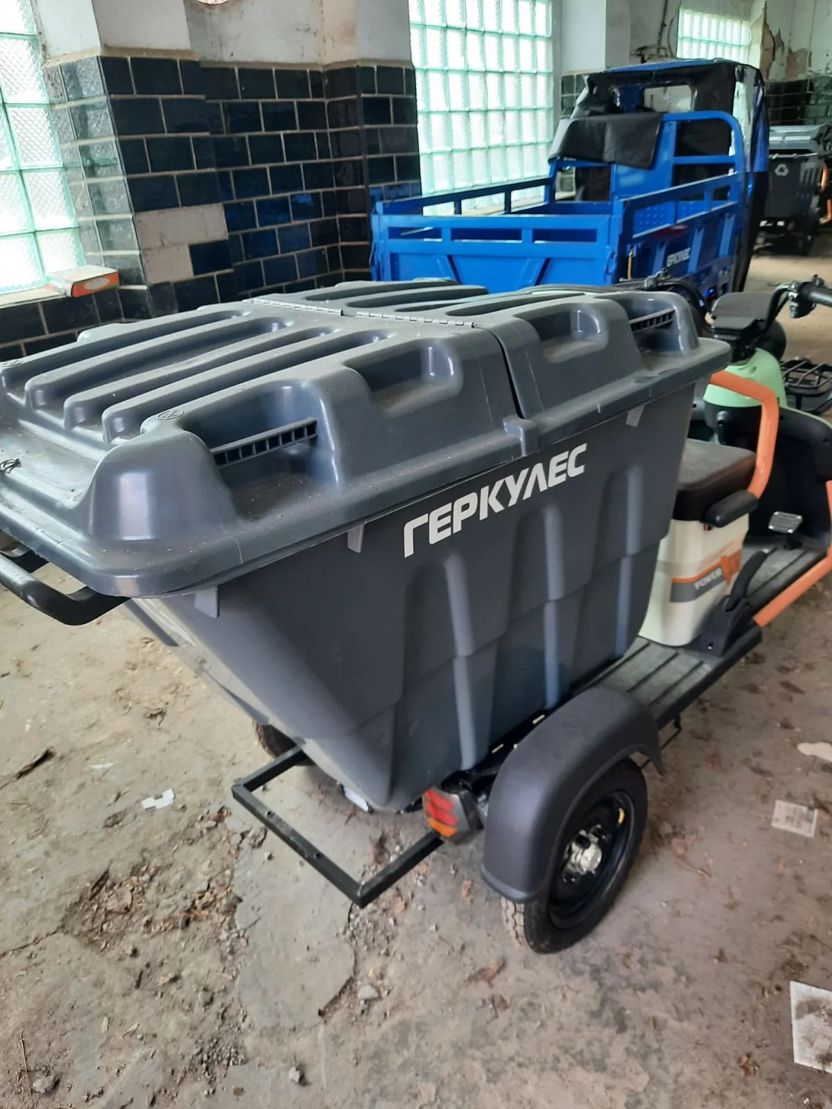 Вантажний електроскутер HELP 650 new (Green), Vega - Зображення 3
