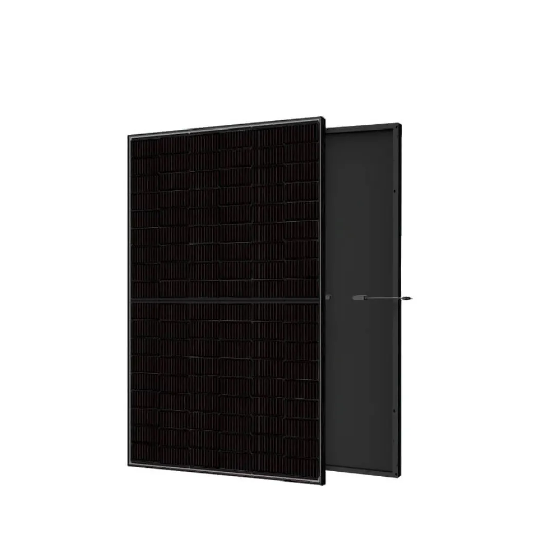 Сонячна панель LP182x199-M-66-NB-585W Full black, bifacial with dual glass, 585 Вт, Leapton - Зображення 2
