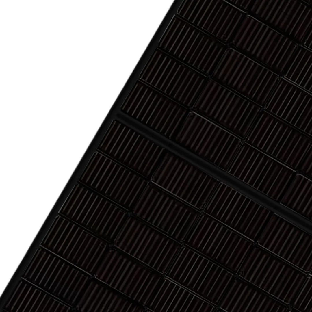 Сонячна панель LP182x199-M-66-NB-585W Full black, bifacial with dual glass, 585 Вт, Leapton - Зображення 5